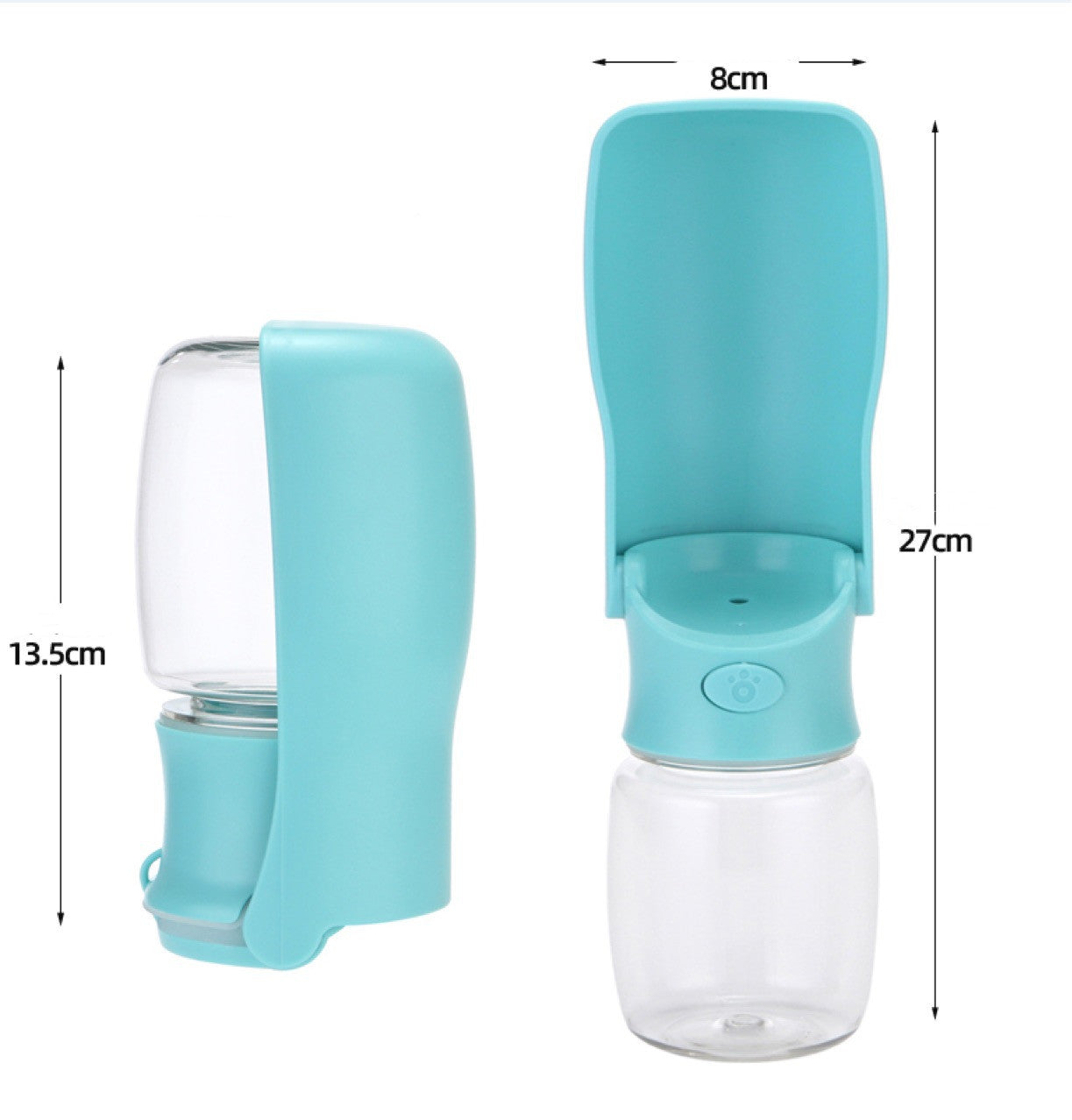 Portable Foldable Dog Water Bottle — Travel & Outdoor Pet Water Dispenser