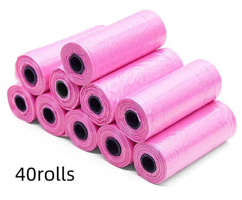 Multi-Color Durable Trash Bag Rolls – Tear-Resistant Small Garbage Bags (60–80 Rolls Options)