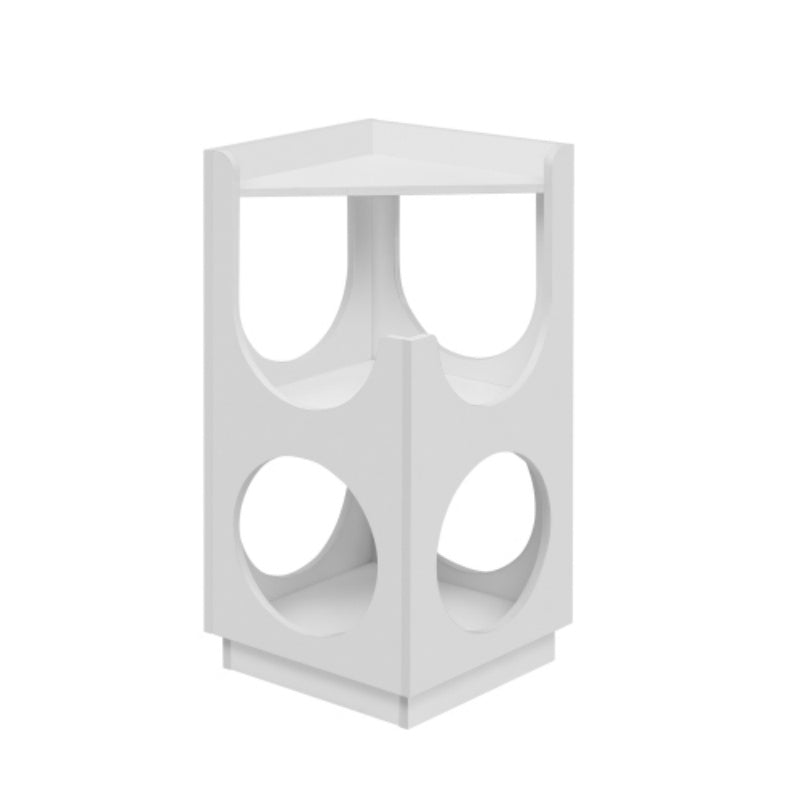 Modern Double-Layer Cat Hideout Tower – Hollow Cube Design for Small & Medium Cats