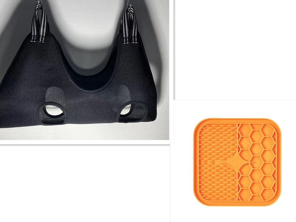 Pet Grooming Hammock for Cats & Small Dogs – Nail Trimming, Bathing & Ear Cleaning Support Sling