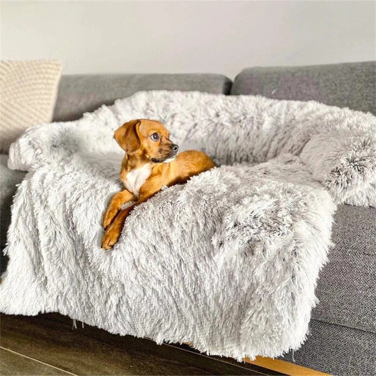 Plush Orthopedic Dog Bed – Ultra-Soft, Anti-Anxiety Cushion for Dogs & Cats