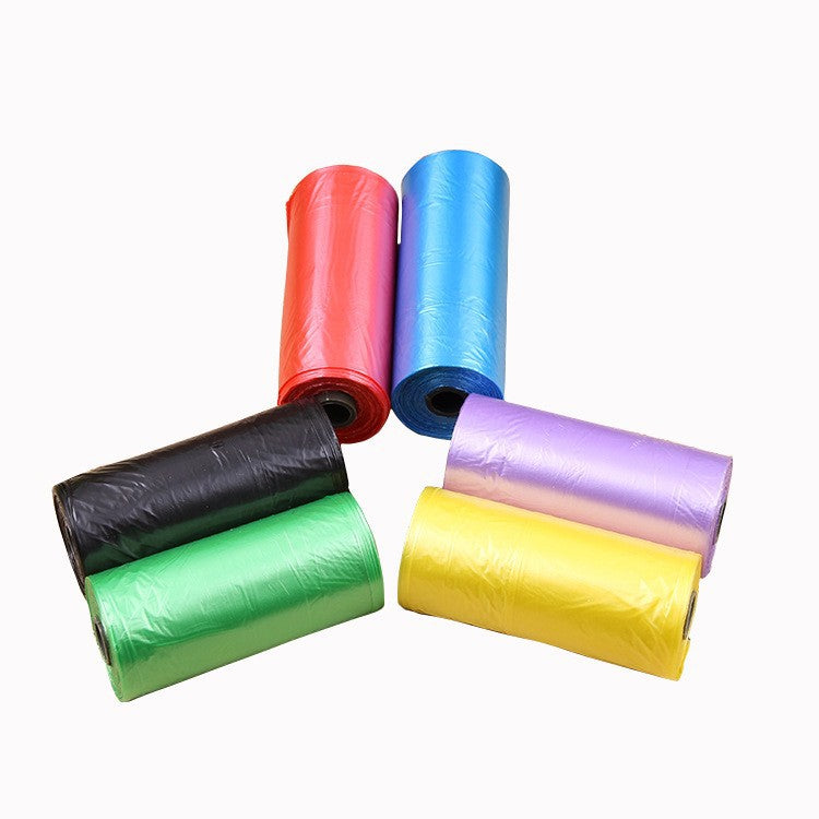 Multi-Color Durable Trash Bag Rolls – Tear-Resistant Small Garbage Bags (60–80 Rolls Options)