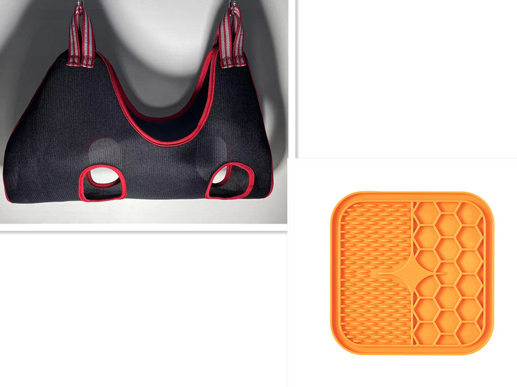 Pet Grooming Hammock for Cats & Small Dogs – Nail Trimming, Bathing & Ear Cleaning Support Sling