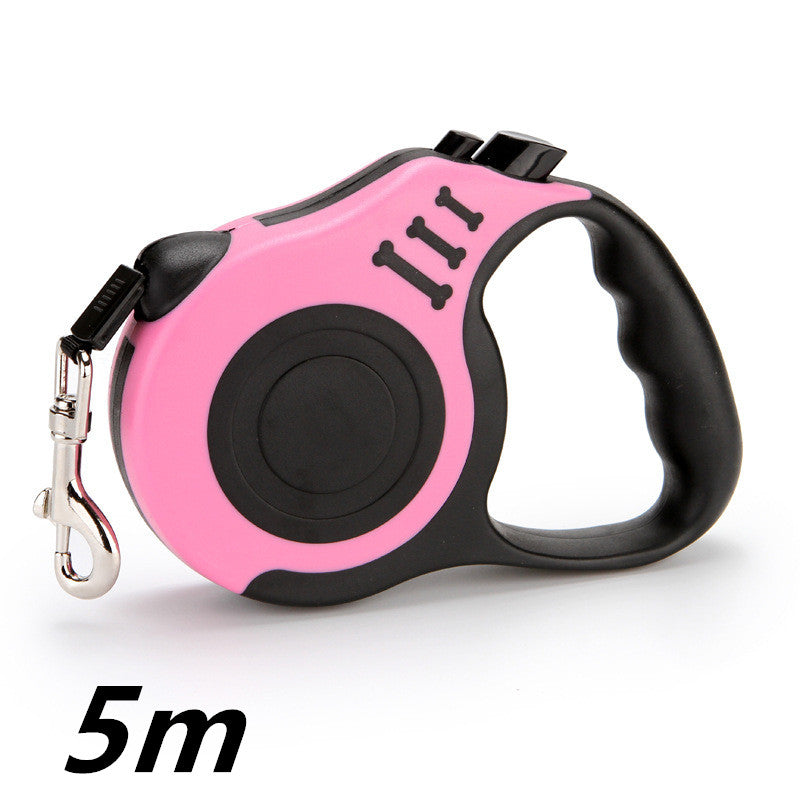 Retractable Dog Leash – Automatic Telescopic Pet Walking Rope (3m & 5m Options)