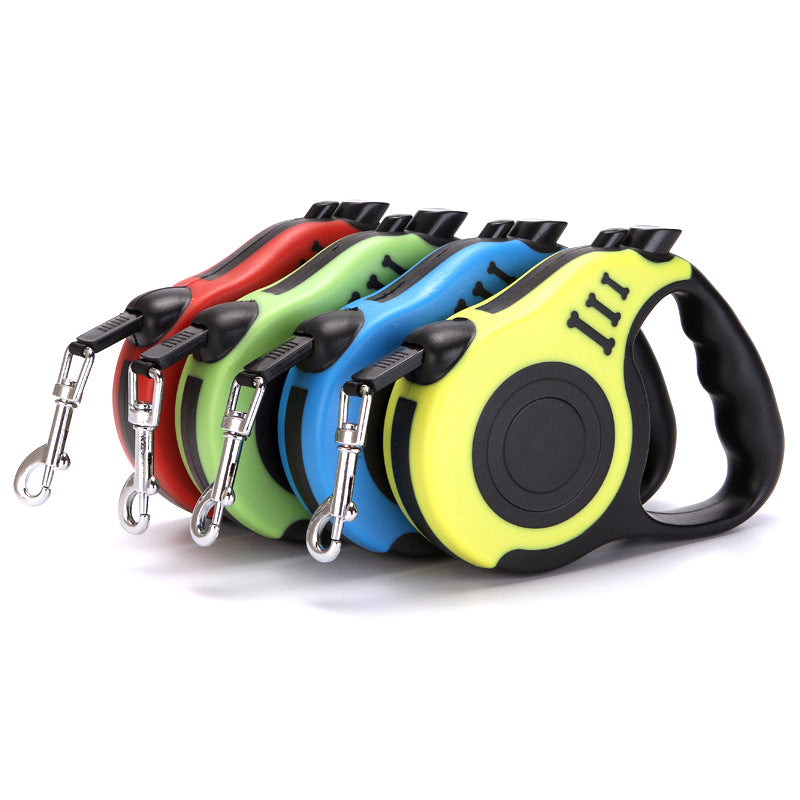 Retractable Dog Leash – Automatic Telescopic Pet Walking Rope (3m & 5m Options)