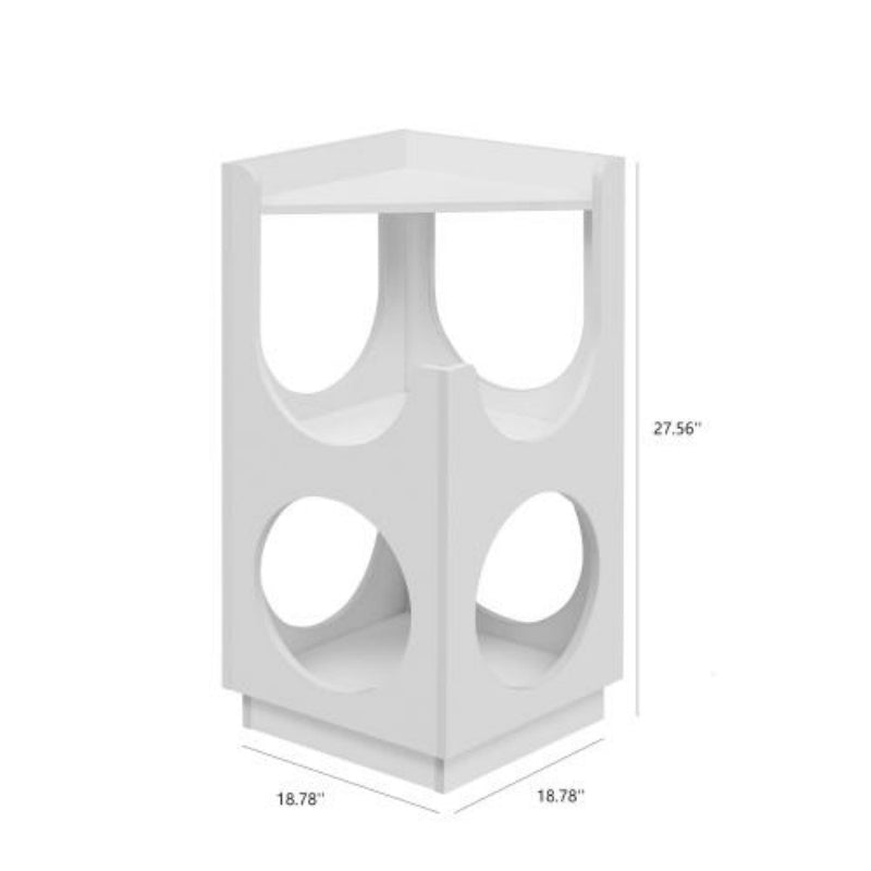 Modern Double-Layer Cat Hideout Tower – Hollow Cube Design for Small & Medium Cats