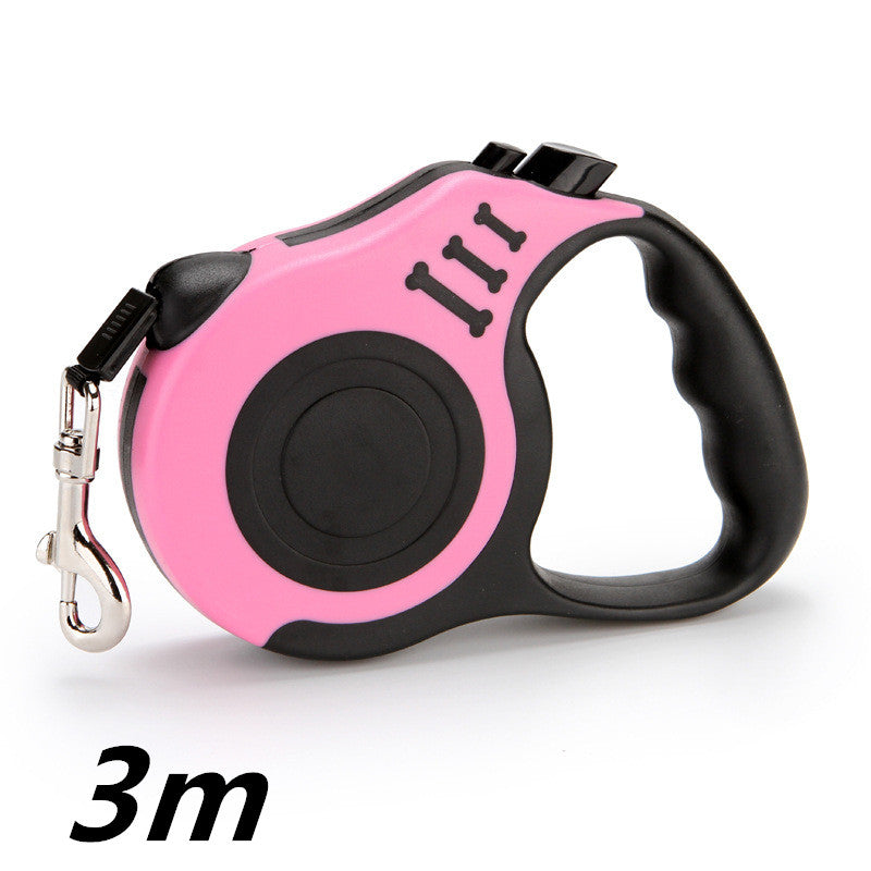 Retractable Dog Leash – Automatic Telescopic Pet Walking Rope (3m & 5m Options)