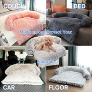 Plush Orthopedic Dog Bed – Ultra-Soft, Anti-Anxiety Cushion for Dogs & Cats